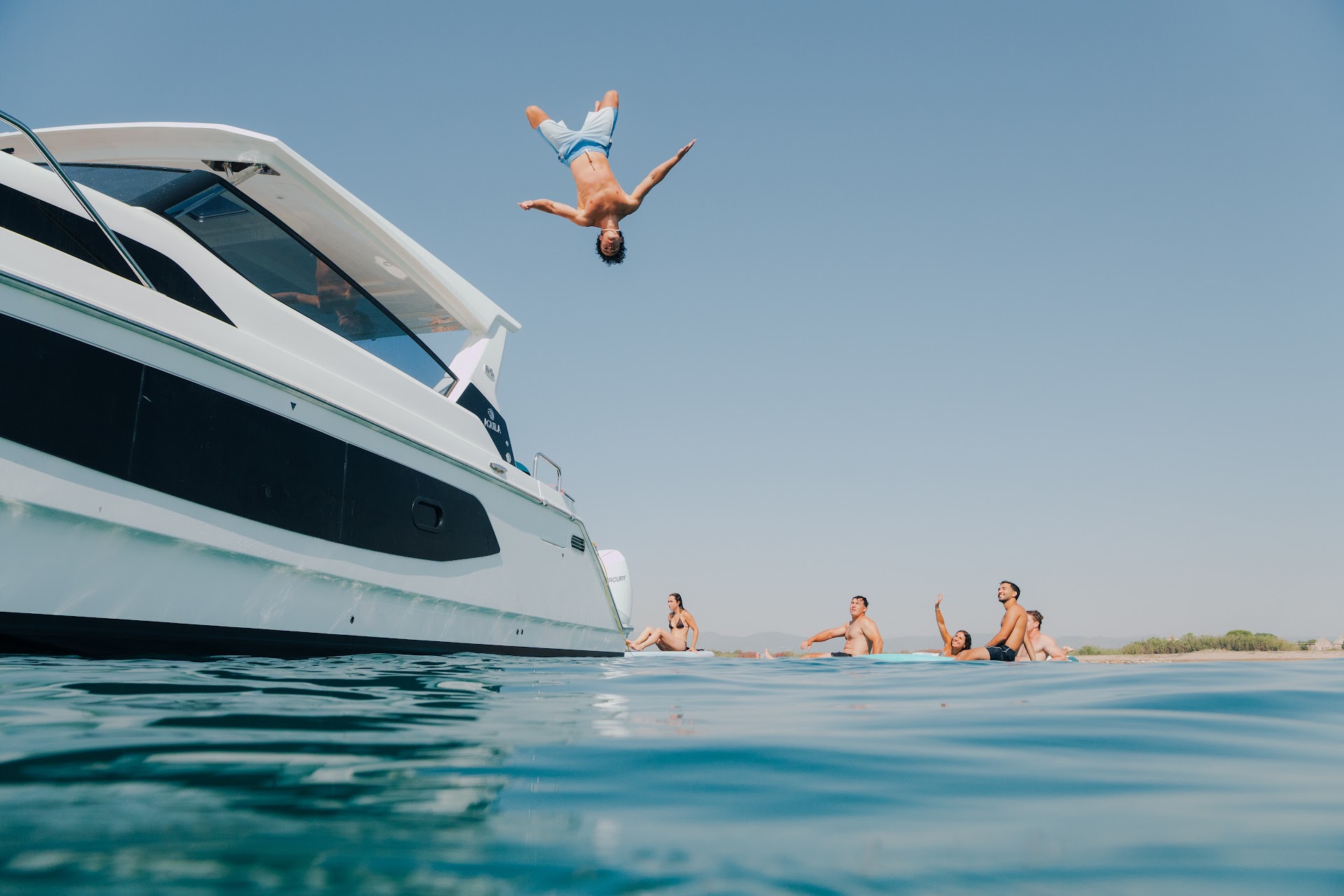 Backflip off the Aquila 36